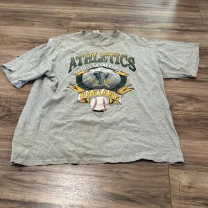 Vintage Oakland Athletics Baseball Shirt 1994 Competitor Xl Vtg